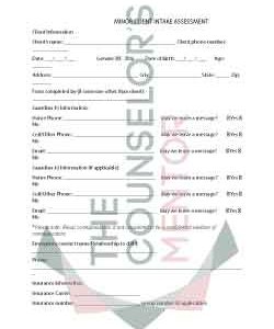 The Counselors Mentor client paperwork